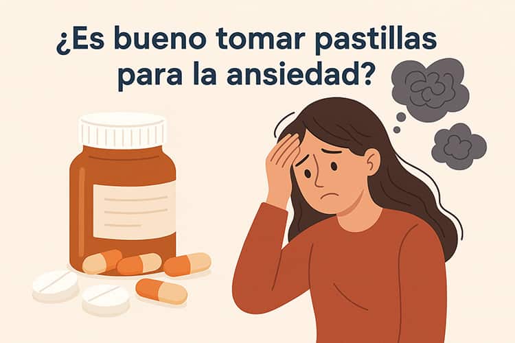 es bueno tomar pastillas para la ansiedad