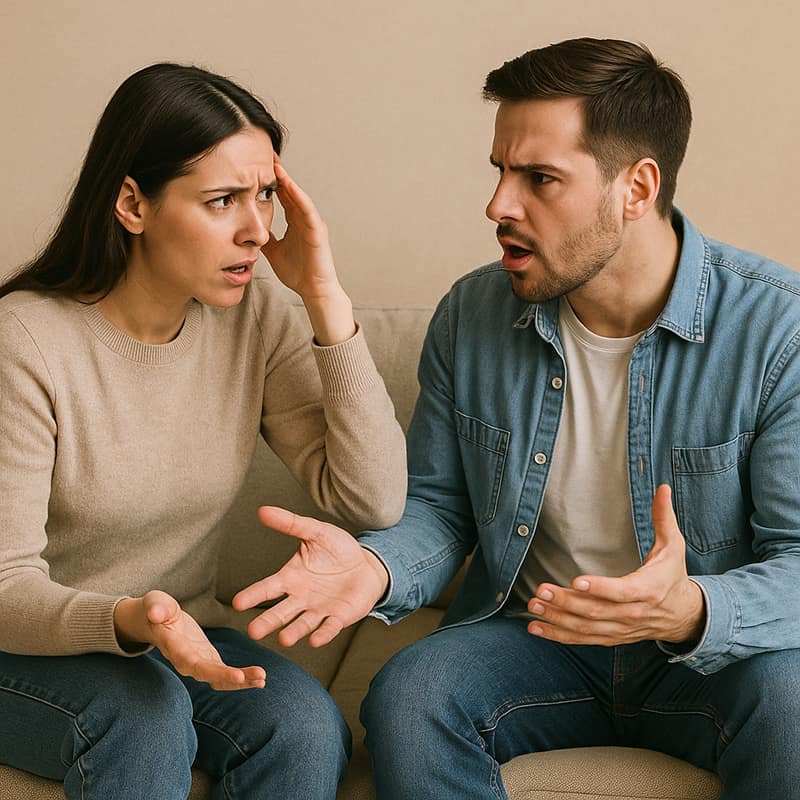 mi pareja me echa en cara todo