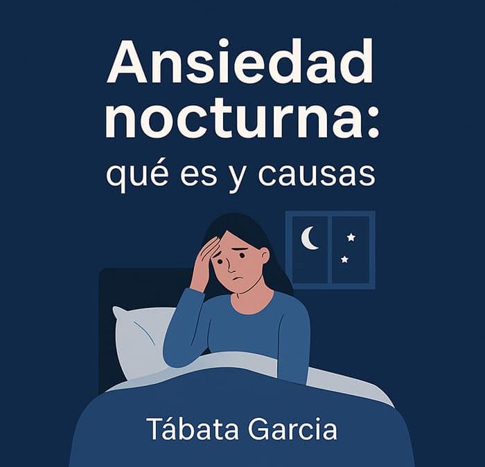 ansiedad nocturna que es y causas