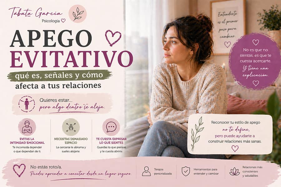 apego evitativo pareja