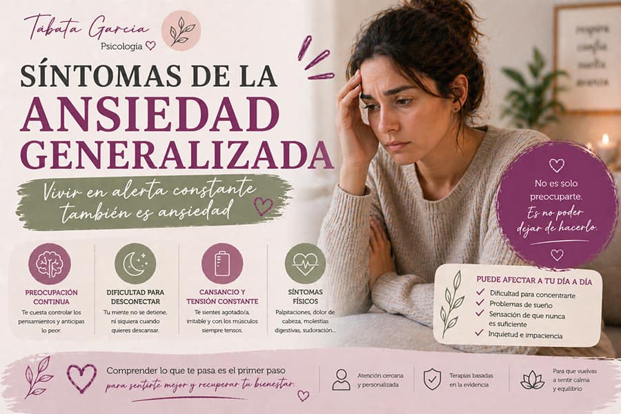 sintomas de la ansiedad generalizada