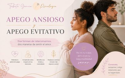 apego ansioso y apego evitativo