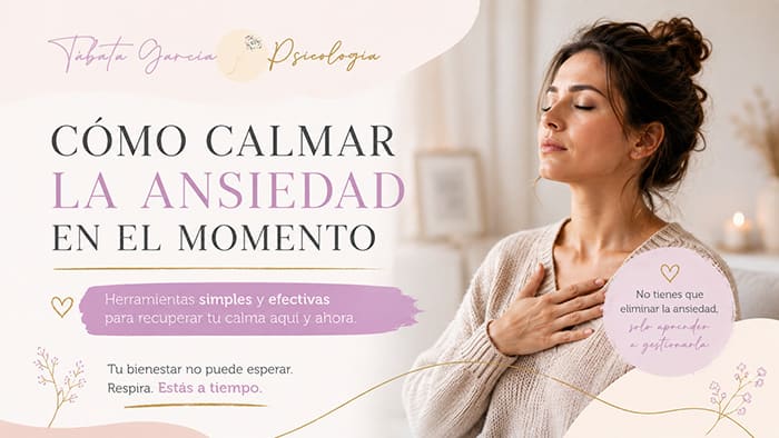 calmar la ansiedad en el momento