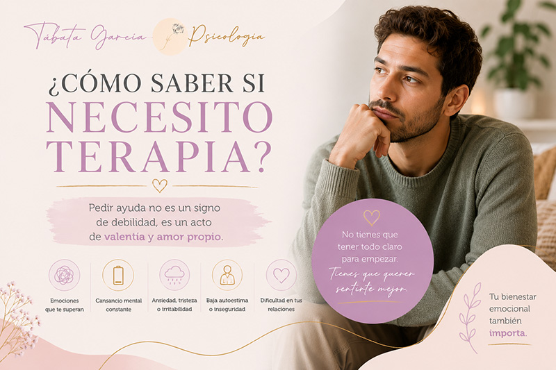 como saber si necesito terapia